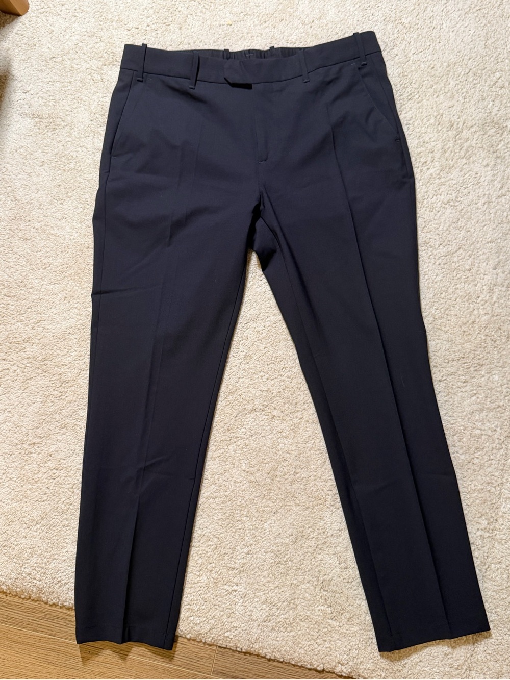 Men's Black Dress Pants - Classic Tailored Fit